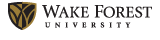WFU logo
